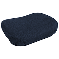 UT5414    Bottom Seat Cushion---Black Fabric---Steel Base